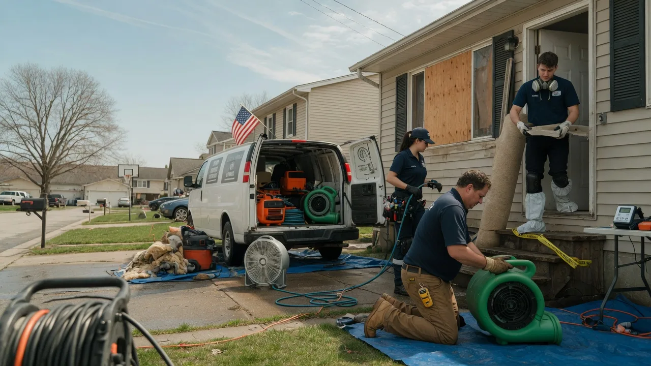 Water Damage Restoration in Oakhurst, TX near me